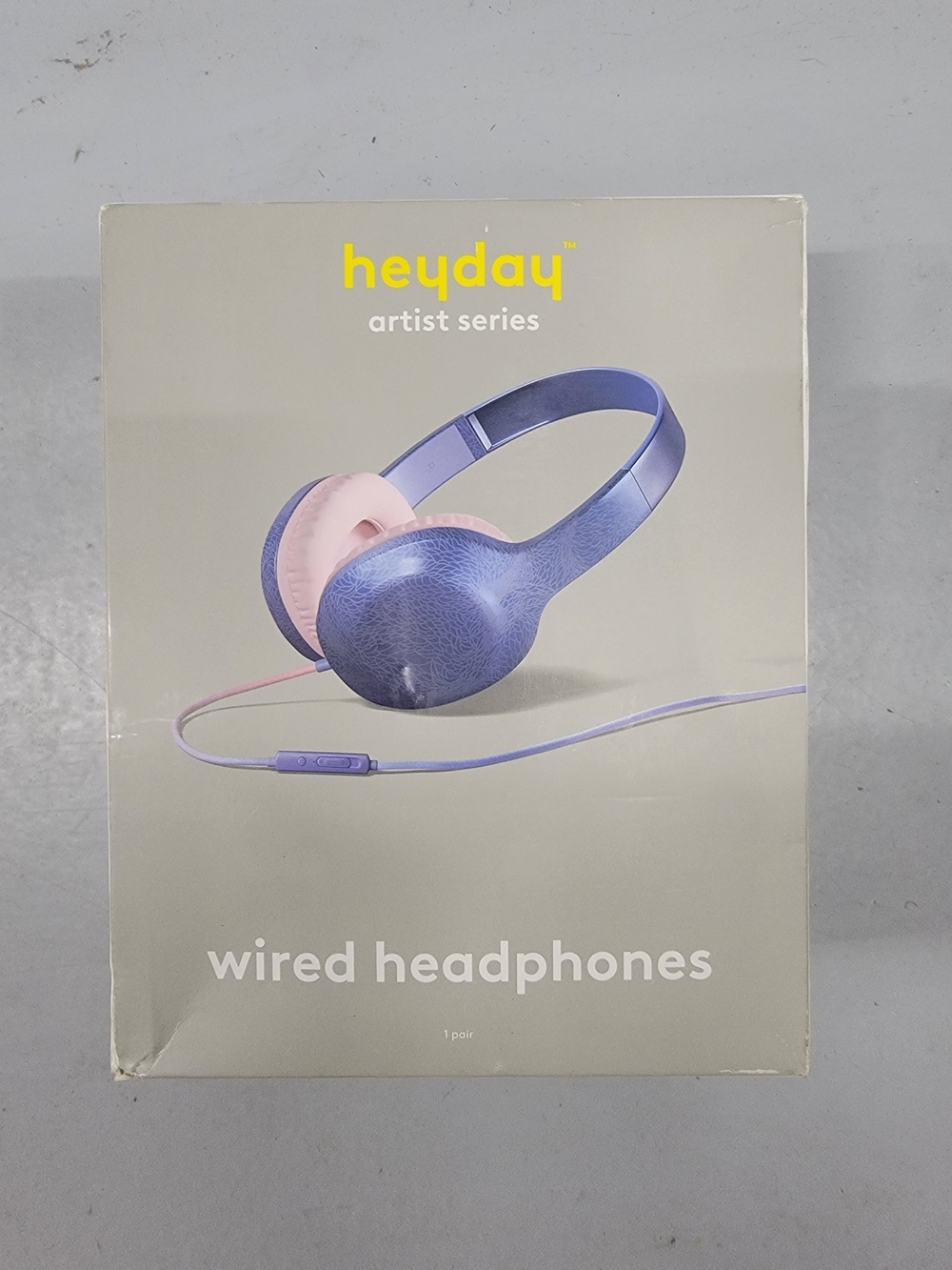 heyday Wired On-Ear Headphones - Purple & Pink